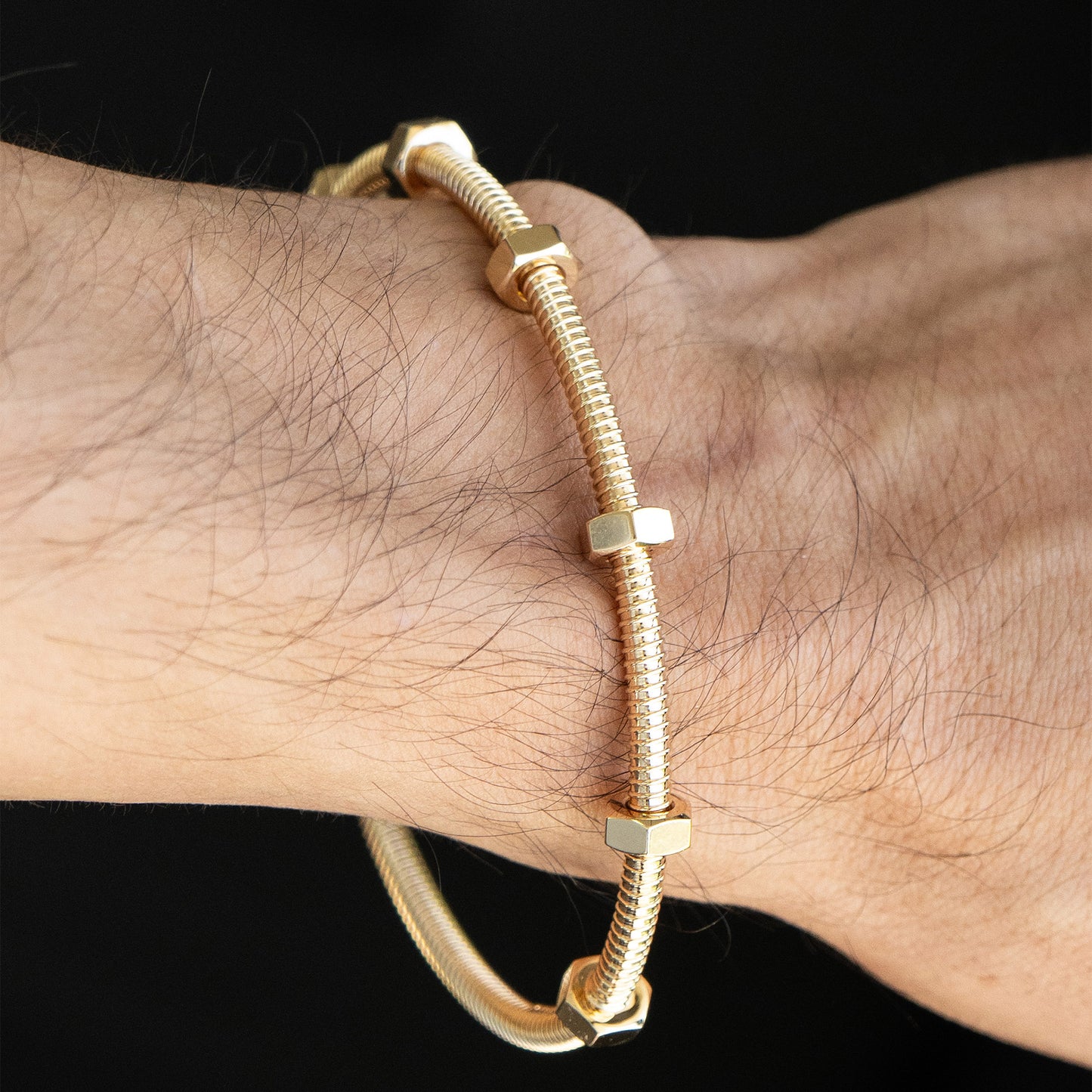 Cartier Ecrou de Cartier 18k Yellow Gold Size 20 Bangle