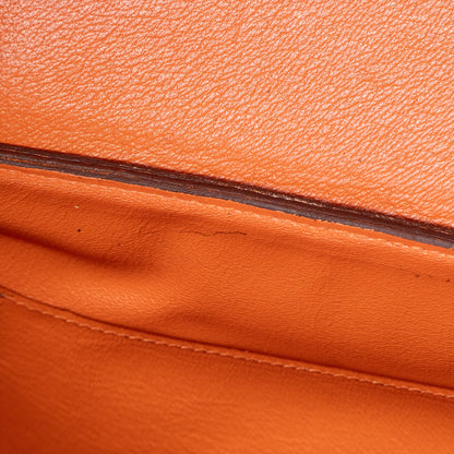 Hermes Birkin 35 Orange Togo Gold Hardware