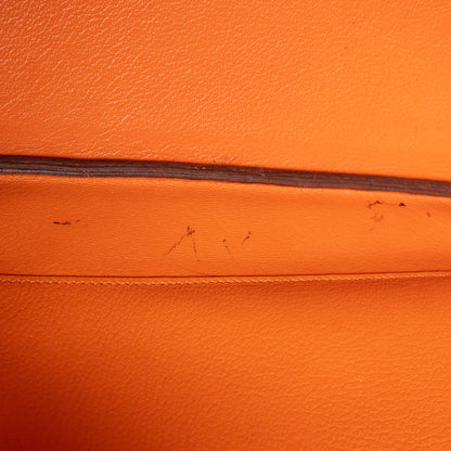 Hermes Birkin 35 Orange Togo Gold Hardware