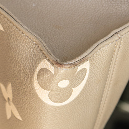 Louis Vuitton OnTheGo BB in Tourterelle Handbag