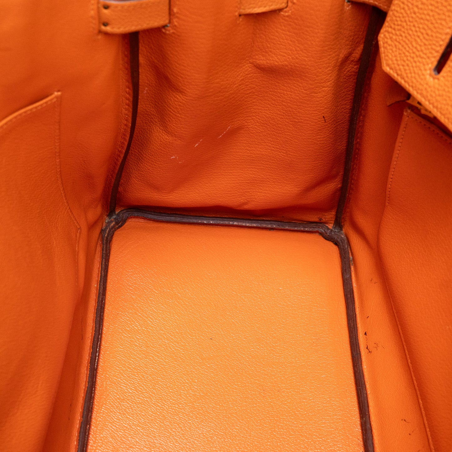Hermes Birkin 35 Orange Togo Gold Hardware
