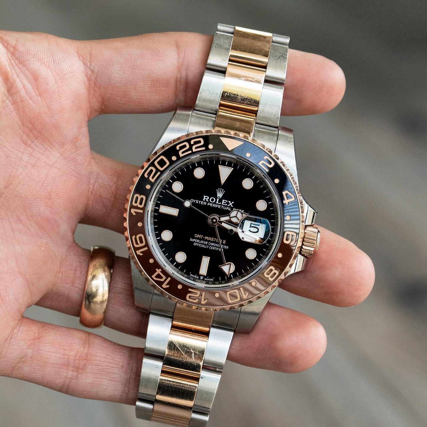 Rolex GMT-Master II 126711CHNR "Rootbeer" Two Tone Watch