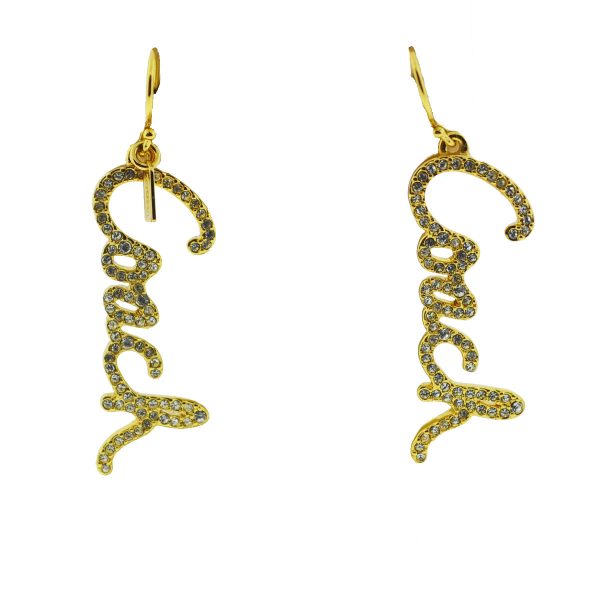 coach dangle earrings