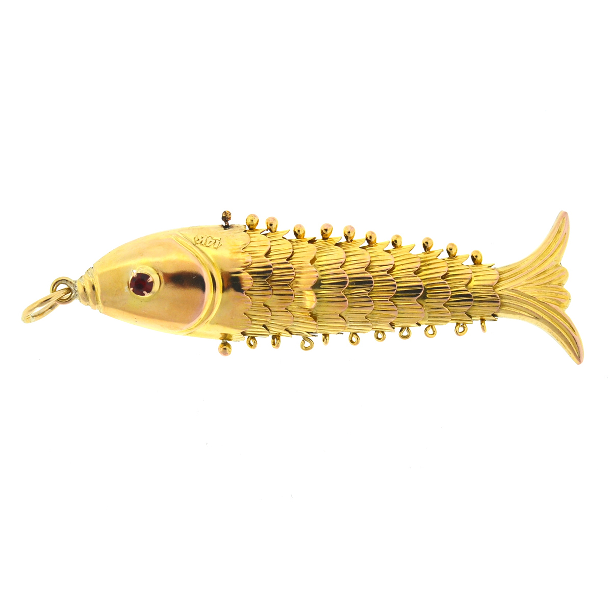 14k Yellow Gold Fish Pendant - Boca Pawn | Boca Raton Pawn