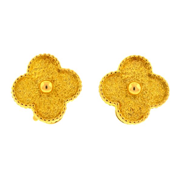 van cleef alhambra earrings