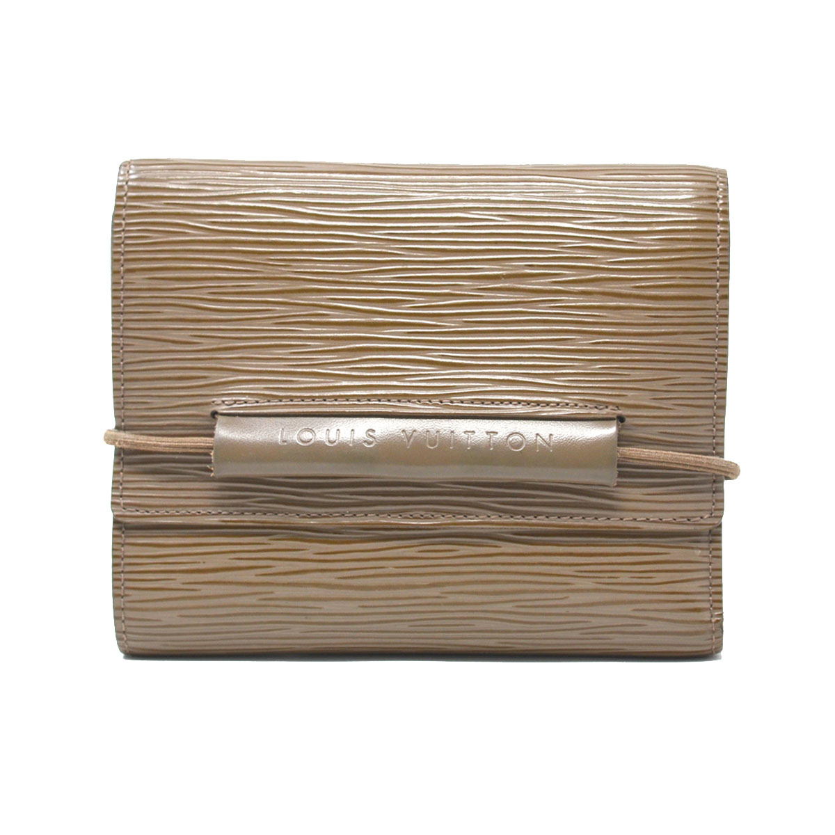 Buy Louis Vuitton Gray Epi Leather Tri-fold Elastique Wallet