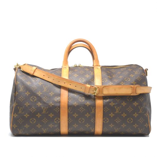 Louis Vuitton Black Epi Leather Keepall 45 Duffle Bag - Boca Pawn