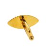 14k Yellow Gold Vintage Marquise Shaped Turquoise Cufflinks