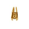 14k Yellow Gold 3 Stud Diamond Pendant Approx .18 TCW