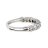 14k White Gold Diamond Wedding Band Ring Approx .50 TCW
