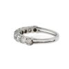 14k White Gold Diamond Wedding Band Ring Approx .50 TCW