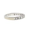 14k White Gold Diamond Wedding Band Ring Approx 1.10TCW