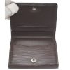 Louis Vuitton Bifold Coin Pocket Brown Epi Leather Wallet 