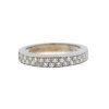 18k White Gold Diamond Band Approx .58 TCW