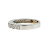 18k White Gold Diamond Band Approx .58 TCW