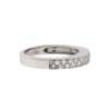 18k White Gold Diamond Band Approx .58 TCW