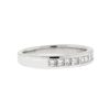 18k White Gold Diamond Wedding Band Approx. .33 Tcw