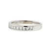 18k White Gold Diamond Wedding Band Approx. .33 Tcw