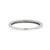 14k White Gold Diamond Wedding Band Approx .25 tcw