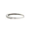 14k White Gold Diamond Wedding Band Approx .25 tcw