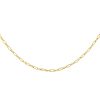 14k Yellow Gold Open Link Chain Necklace