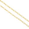 14k Yellow Gold Open Link Chain Necklace