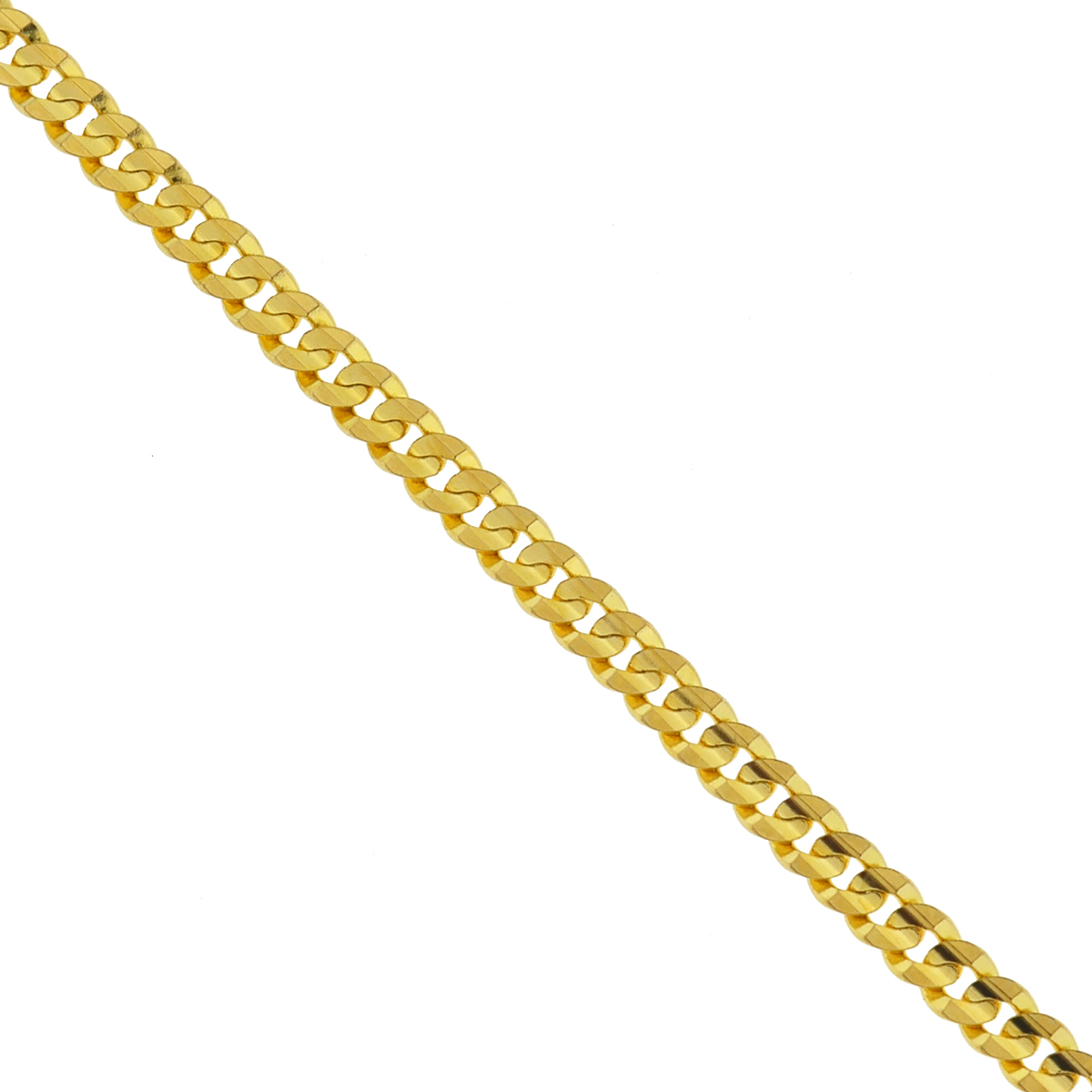 14k Yellow Gold Men's Gucci Link Chain Necklace - Boca Pawn