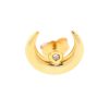 Sofia Kaman 14k Yellow Gold Diamond Moon Single Earring NOT PAIR