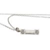 18k White Gold Kwiat Diamond Pendant Necklace  