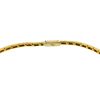 14k Yellow Gold Thin Yellow Diamond Tennis Bracelet