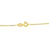 14k Yellow Gold Two Tone Cross Pendant Necklace 