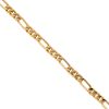 14k Rose Gold Figaro Link Bracelet