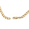 14k Rose Gold Square Curb Link Chain Necklace