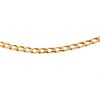 14k Rose Gold Square Curb Link Chain Necklace