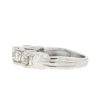 Platinum 3 Stone Diamond Engagement Ring Approx 1.65 TCW 