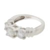 Platinum 3 Stone Diamond Engagement Ring Approx 1.65 TCW 