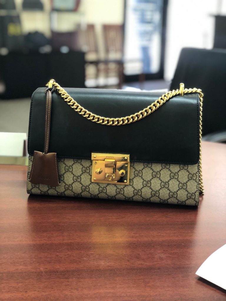 Gucci Pre-owned Dollar Interlocking G Two-Way Bag
