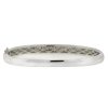 18k White Gold Pave Diamonds Bangle Bracelet Approx. 3.5 CTS