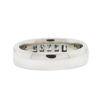 14k White Gold Princess Cut Diamond Men's Ring