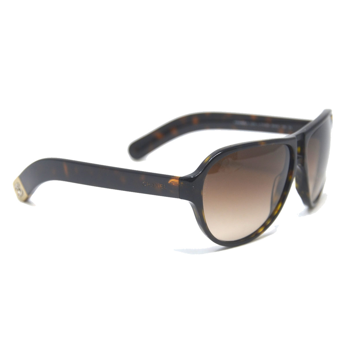 Chanel 5233 Tortoise Shell CC Brown Sunglasses - Boca Pawn