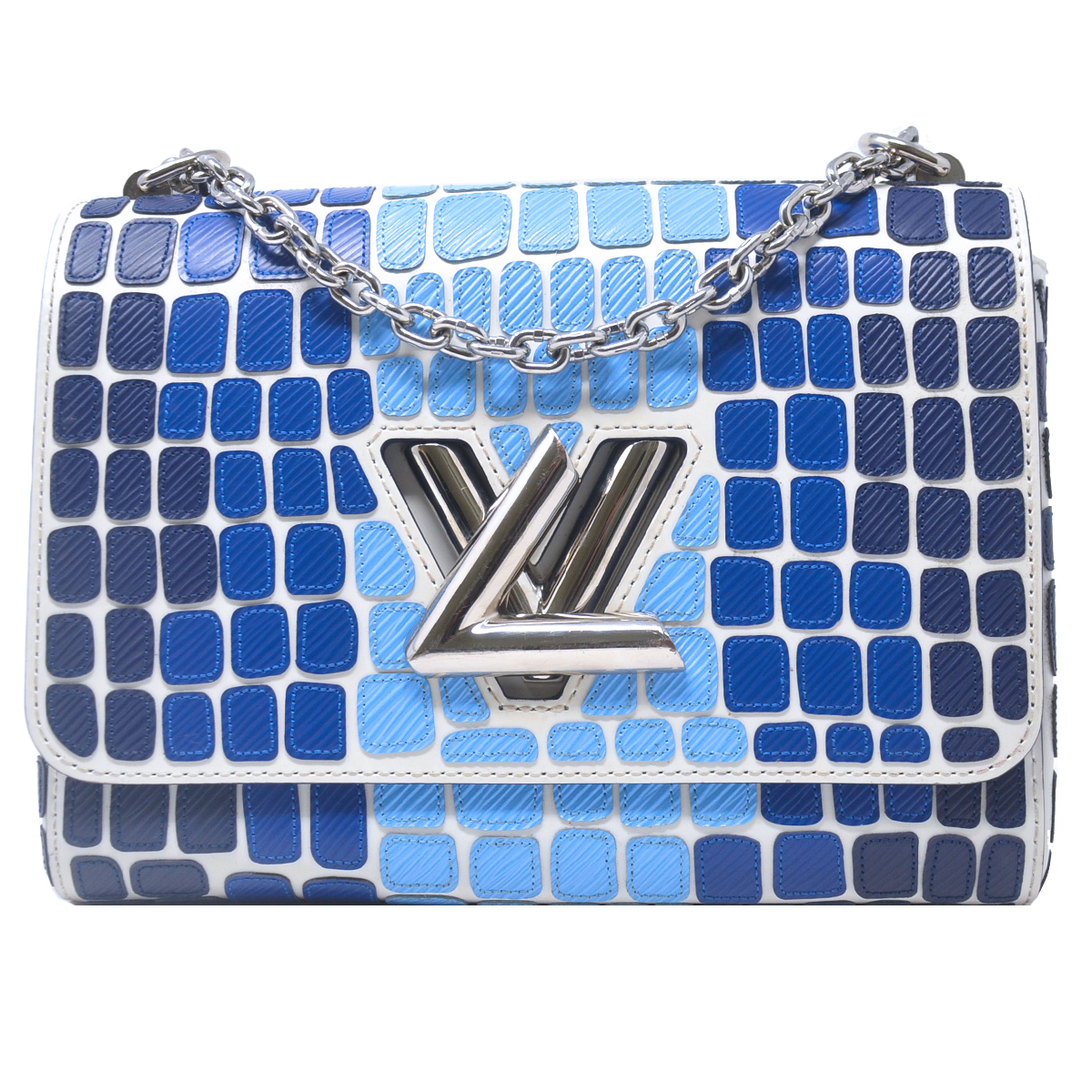 Louis Vuitton Twist MM Blue Epi Leather Savane Shouder Bag - Boca Pawn | Boca Raton Pawn