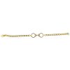 14k Yellow Gold Pave Diamond Handcuff Bracelet