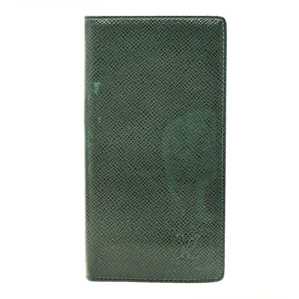 Louis Vuitton Green Taurillon Leather Address Book Wallet - Boca