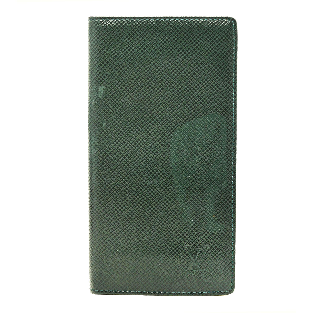 Leather card wallet Louis Vuitton Green in Leather - 35119203