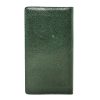 Louis Vuitton Green Taurillon Leather Address Book Wallet