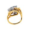 14k Yellow Gold Diamond Ladies Cocktail Ring Approx 2.5 Cts.