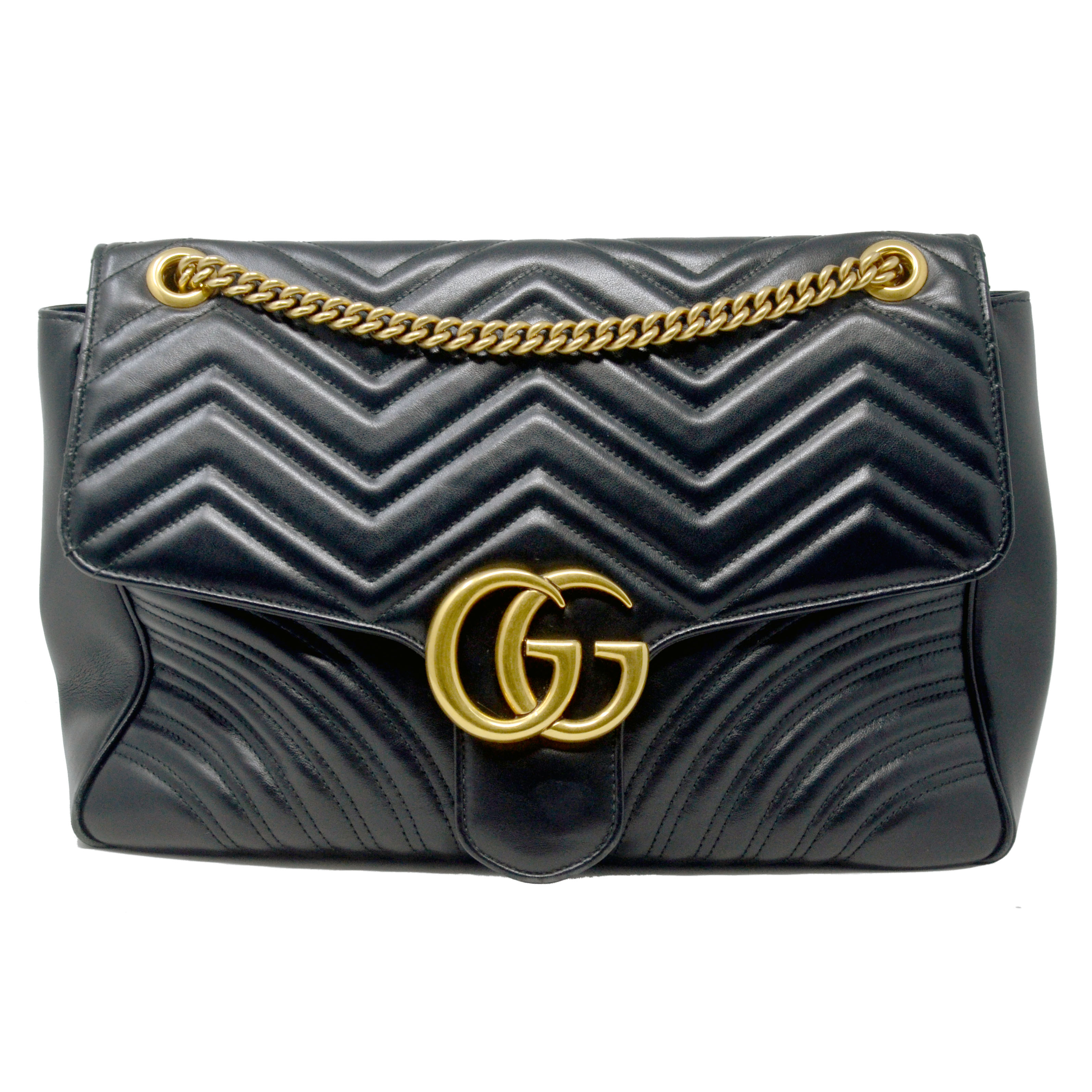 gucci marmont large black