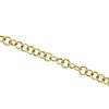 14k Yellow Gold Heart Pendant Round Link Toggle Clasp Bracelet