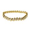 14k Yellow Gold Diamond Tennis Bracelet Approx. 5.4 Cts.