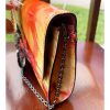 Christian Louboutin Riviera Tie-Dye Multicolor Patent Leather Clutch